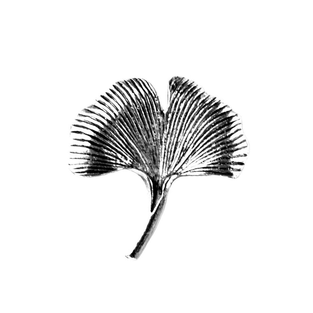Ginkgo Biloba Leaf Lapel Pin